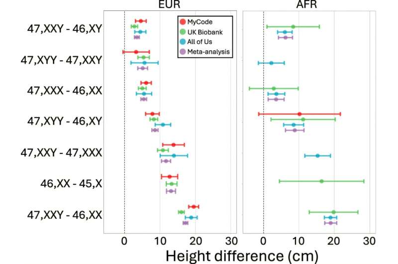 Y chromosome makes men taller than women, finds a new study